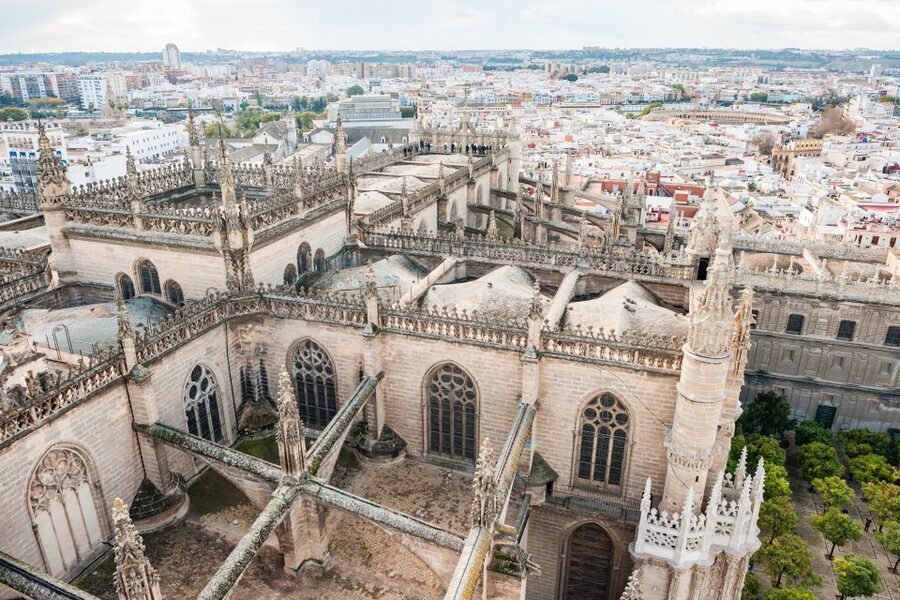 Seville: Cathedral Guided Tour with Optional Alcázar - The cathedral stops that feel worth your time