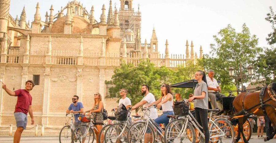 Seville: City Sightseeing and Local Culture Bike Tour - Meeting at Mercado del Arenal, not some random corner