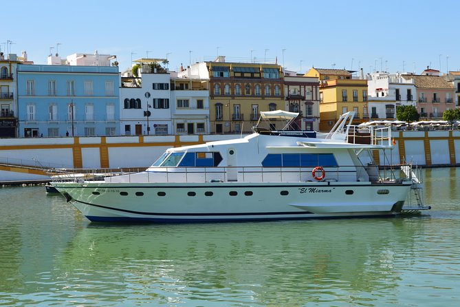 Seville: Cruise along the Guadalquivir River with appetizer - Giralda and the Giraldillo: Where the River Drops You Close