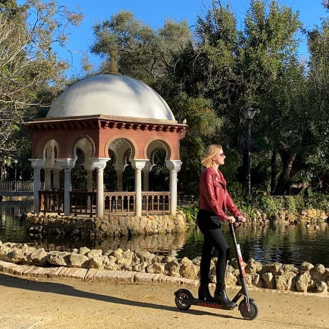 Seville: Electric Bike City Tour - Parque de María Luisa and Plaza de España: the must-see pair