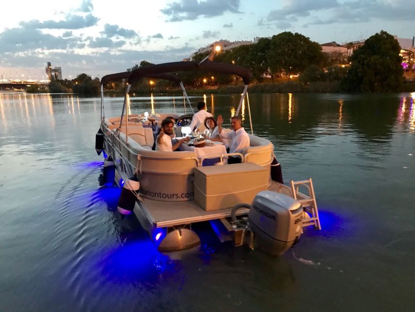 Seville: Exclusive River Boat Tour with Tapas - Captain-led narration: live, bilingual, and calm