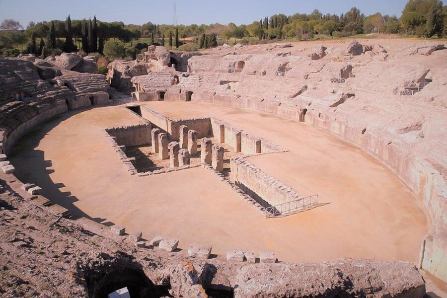 Seville: Game of Thrones and Roman Empire Italica Tour - The Roman Amphitheater, the dragon pit scene, and why it hits