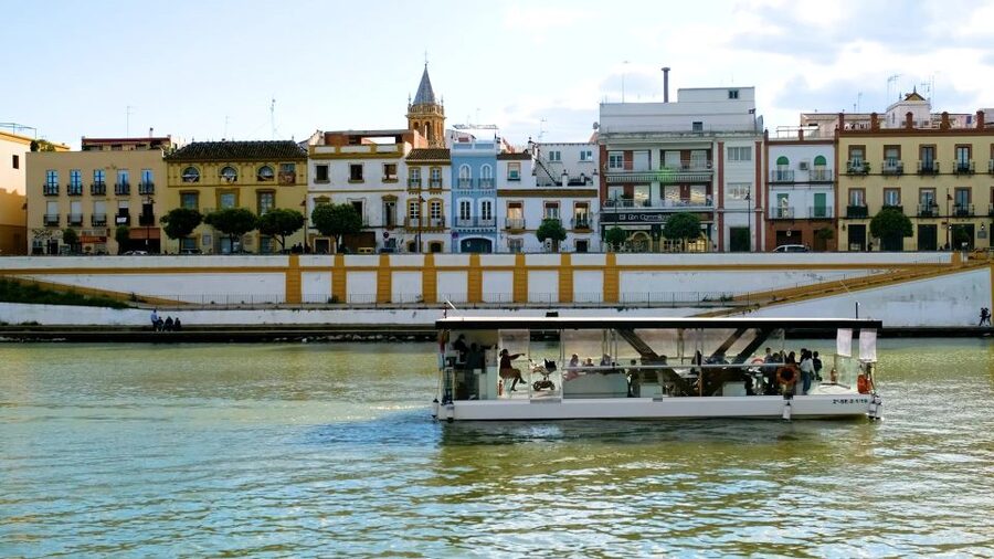 Seville: Guadalquivir & Secrets of Triana Small Group Tour - Puente de Isabel II: the moment Seville becomes Triana