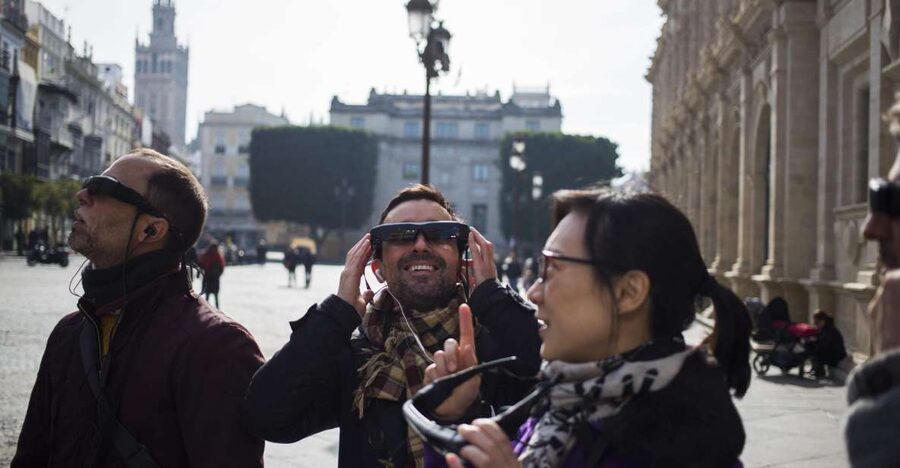 Seville: Guided City Walking Tour with 3D contents - Ticket and monument reality check, so expectations match