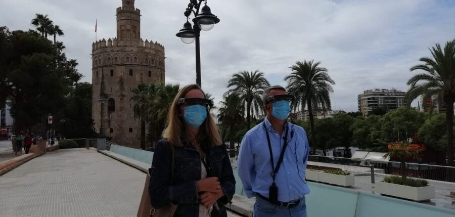 Seville: Guided City Walking Tour with 3D contents - Giralda and Real Alcázar: when the VR does the heavy lifting