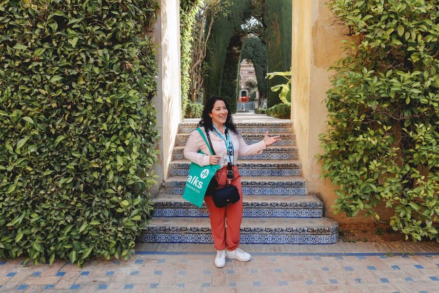 Seville: Guided Walking Tour with Alcazar & Cathedral Access - Comfortable-walking reality: pace, headphones, and what to bring