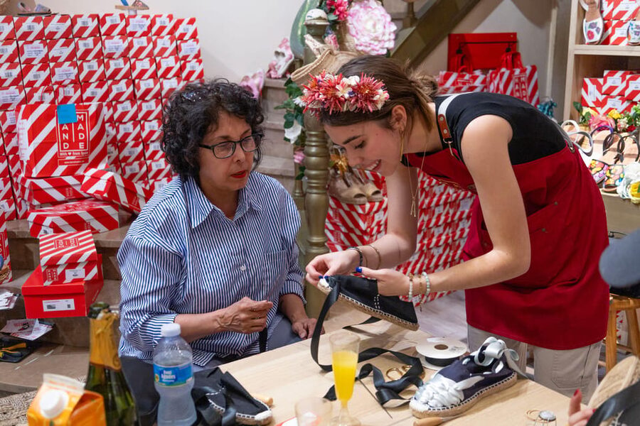 Seville: Make Your Own Espadrilles Workshop - Check in inside HANDMADE THE BRAND on Calle Sierpes