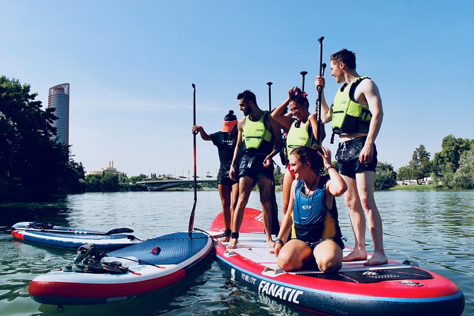 Seville: Paddle Surf on an XXL Board - Where you meet on C. Betis, 19, and how the start feels