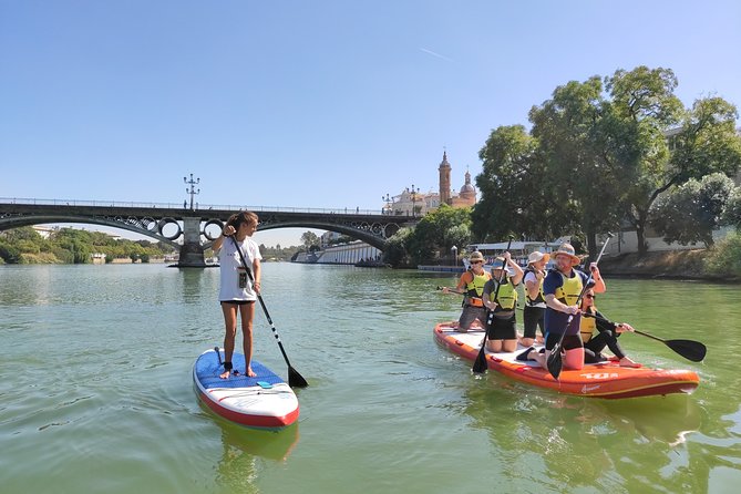 Seville: Paddle Surf on an XXL Board - Guides, patience, and the fun tone on the water