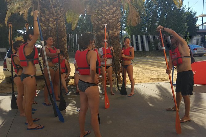 Seville Paddle Surf Sup in the Guadalquivir River - Torre del Oro: the river-level viewpoint people remember