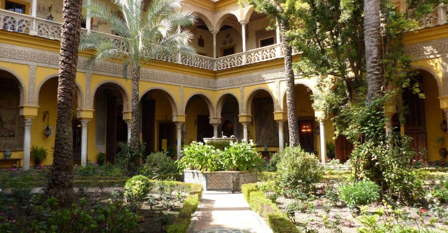 Seville: Palacio de Las Dueñas Entry Ticket and Guided Tour - Gothic, Mudejar, Renaissance: How the Palace Looks Different at Every Turn