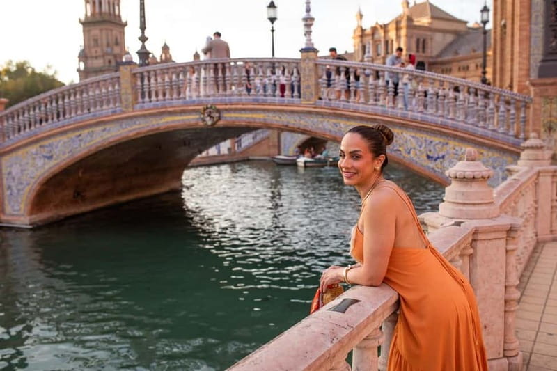 Seville: Professional Photoshoot and Video - Key reasons this Plaza España portrait session works