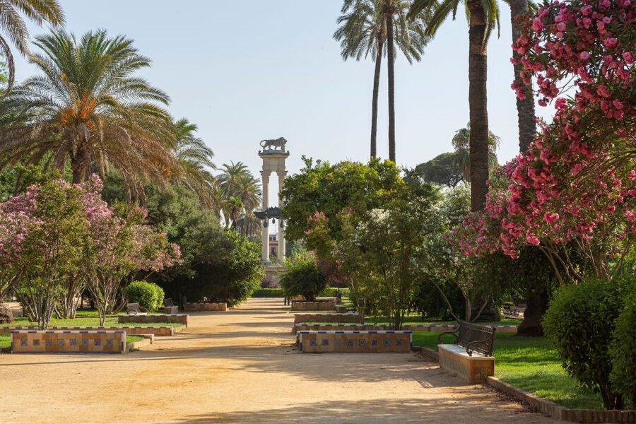 Seville: Relaxing City Bike Tour with a Tour Guide - Jardines de Murillo: the shaded pedal break that resets you