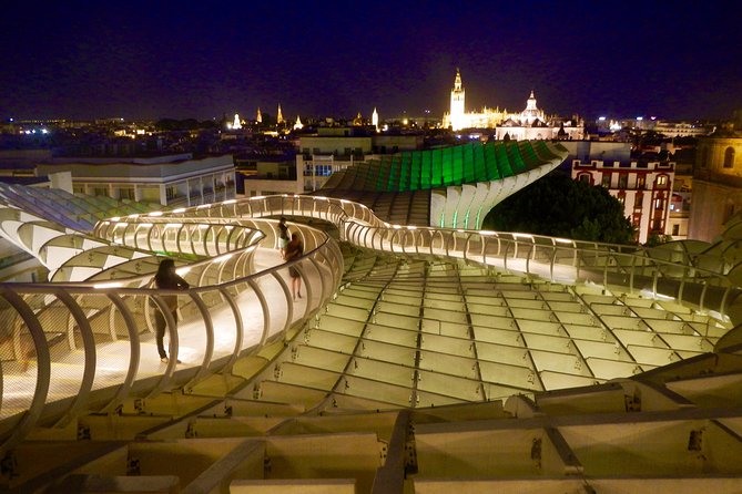 Seville Rooftop Walking Tour - Real Alcazar and old walls from above