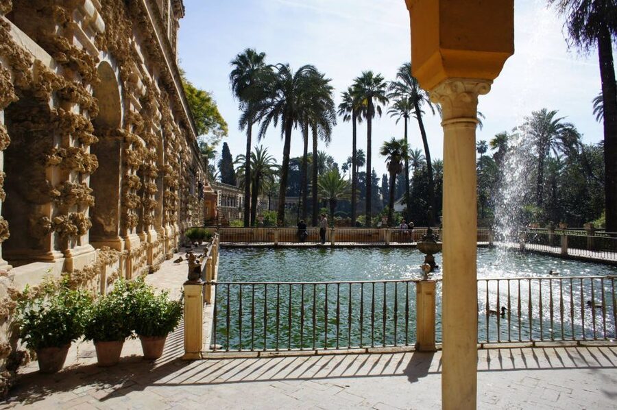 Seville Royal Palace and Game of Thrones Tour - The 1.5-hour pace from C. Francos to the gardens