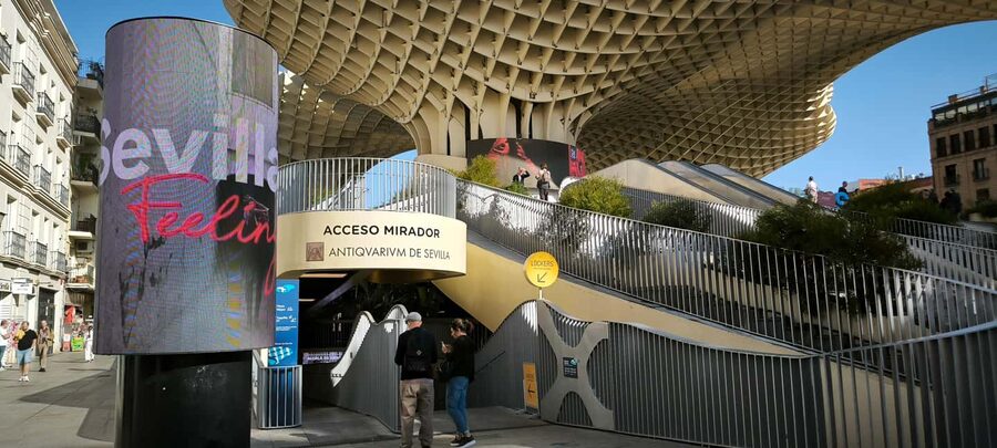 Seville: Setas de Sevilla Entry Ticket - Finding the entrance fast: Plaza de la Encarnación, Level -1