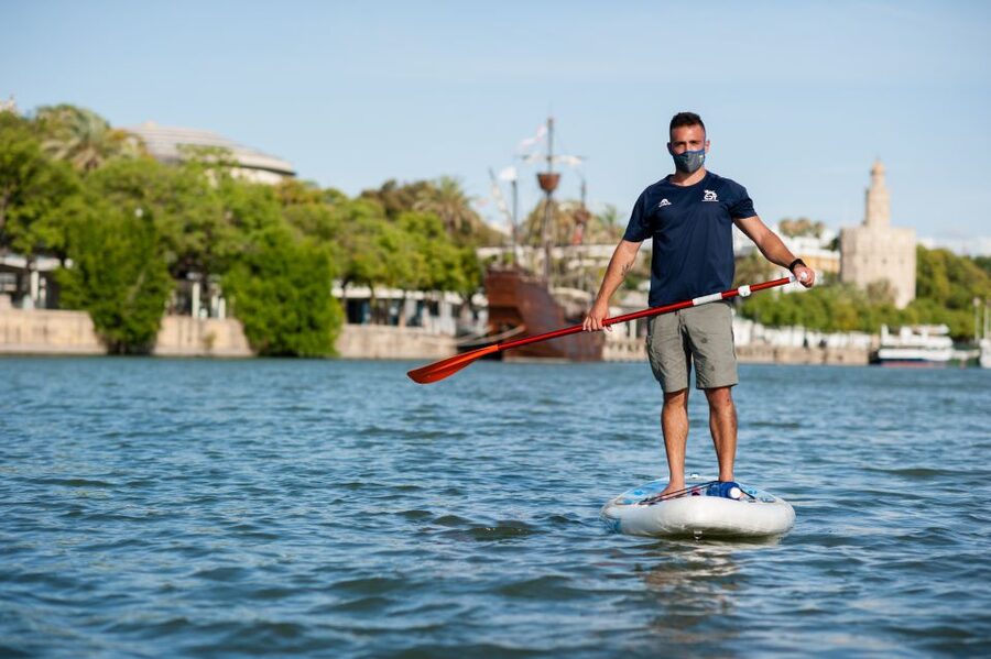 Seville: Stand Up Paddle Board Rental - Meet Canoeing Club Triana and Get Your SUP Gear Ready