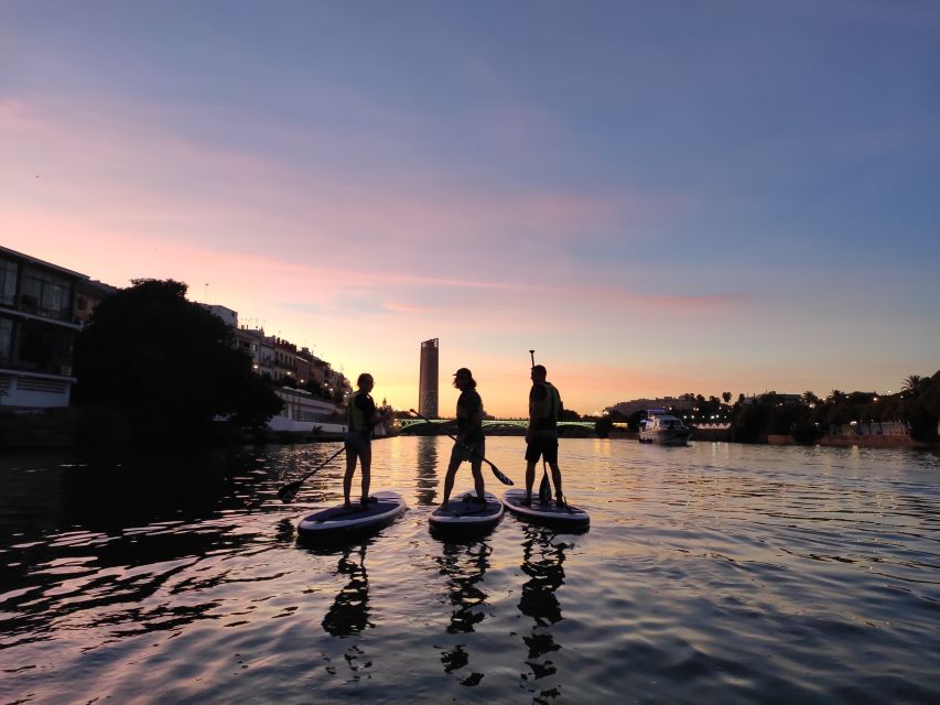Seville: Sunset and Evening Paddle Boarding Tour - Getting Started at C. Betis 19: What Happens Before You Float
