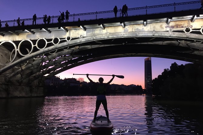 Seville: Sunset in Paddle Surf - Meeting at C. Betis 19 and Getting Set for the Paddle