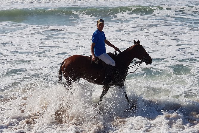 Stunning Sundown Beach Ride on horseback! MINIMUM 2 PARTICIPANTS - Walking pace, beginner comfort, and the request for faster riding