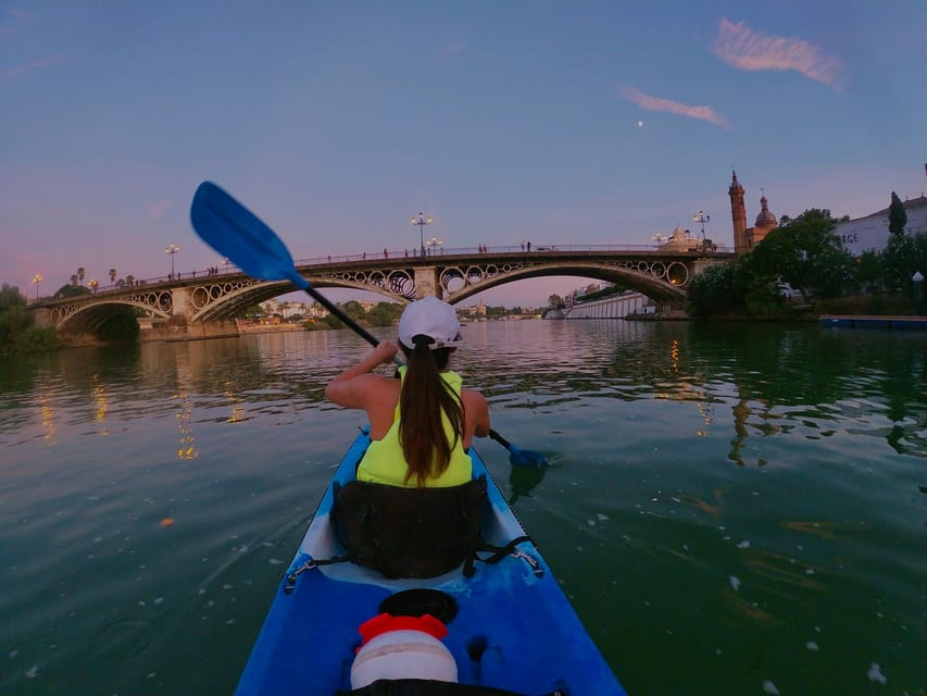 Sunset Kayak: Historic Seville, Triana and La Cartuja - Key highlights worth showing up for