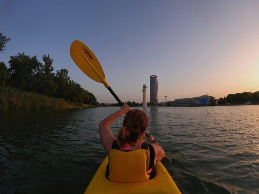 Sunset Kayak: Historic Seville, Triana and La Cartuja - The quick lesson that makes the kayak feel safe