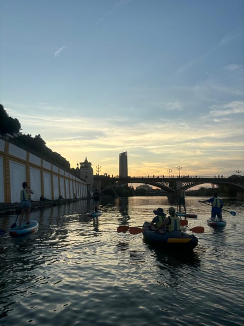 Sunset Kayaking - Paddling the Guadalquivir: your route through Seville’s river landmarks