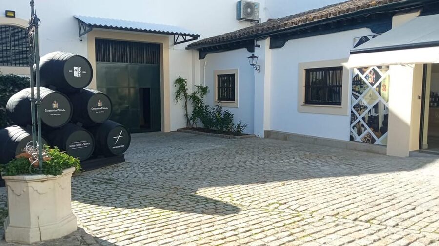 Visit a century-old winery in the centre of jerez - Entering Bodegas Cayetano del Pino in central Jerez