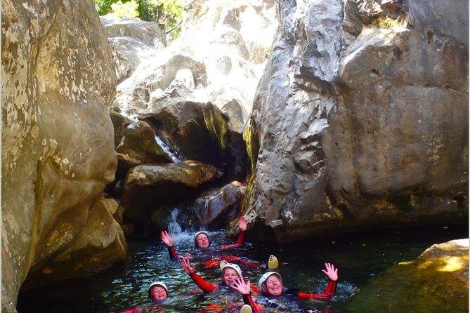 Wild Canyoning in Sierra de las Nieves Natural Park!!! - Inside the Zarzalones ravine: riverbed route, jumps, slides, and rappelling