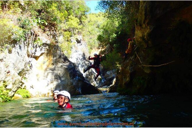 Wild Canyoning in Sierra de las Nieves Natural Park!!! - Physical reality check: moderate fitness, swim ability, and age 8+
