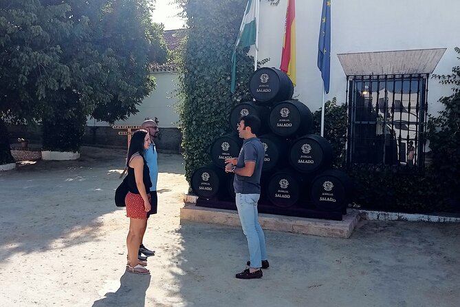 Wine tourism, visit to a traditional winery and wine tasting - Inside the Salado Winery: four naves around a courtyard